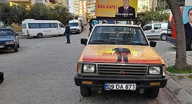 Çılgın aday Kaplı, eşekli seçim çalışmasıyla bin 271 oy aldı