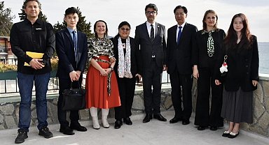 Çin Halk Cumhuriyeti Ankara Büyükelçisinden Rektör Erenoğlu'na ziyaret