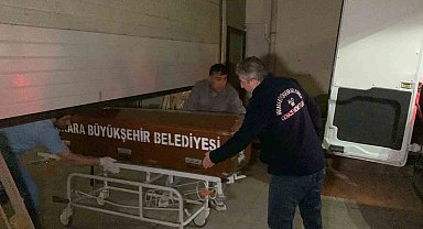 Cinayete kurban giden yabancı uyruklu şahsın cenazesi ülkesine gönderildi