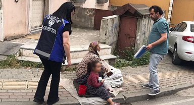 Çocuklarını dilendiren ailelere operasyon