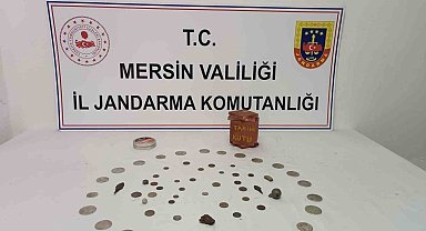 Çok sayıda tarihi eser ele geçirildi, 2 şüpheli yakalandı