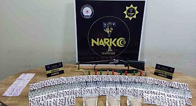 Çorlu'da 1 kilo eroin ele geçirildi