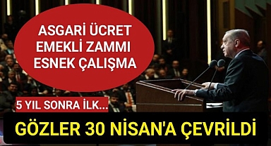 Cumhurbaşkanı Erdoğan 30 Nisan'da açıklayacak