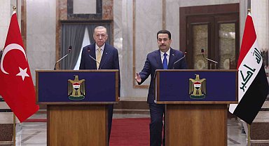 Cumhurbaşkanı Erdoğan: "Irak ile ilişkilerimizi, ortak çıkarlarımızı gözeterek ilerletme yönünde güçlü siyasi iradeye sahibiz"