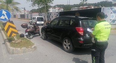 Dakikalarca bekledi, dikkatsiz çıkışı hastanede bitti