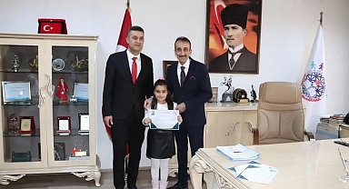 Damla Ahıska 'Sağlıklı Nesil, Sağlıklı Gelecek' yarışmasında il birincisi oldu