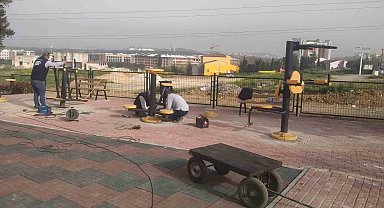 Darıca'da parklar çocuklar için yaza hazırlanıyor