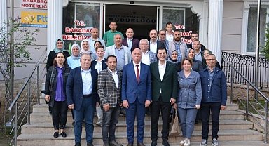 Denizi'de AK Parti'den ilk ziyaret Babadağ'a oldu