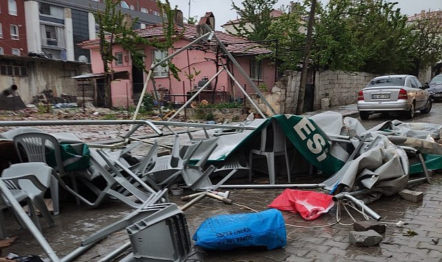 Denizli'de kuvvetli rüzgar ve fırtına bekleniyor