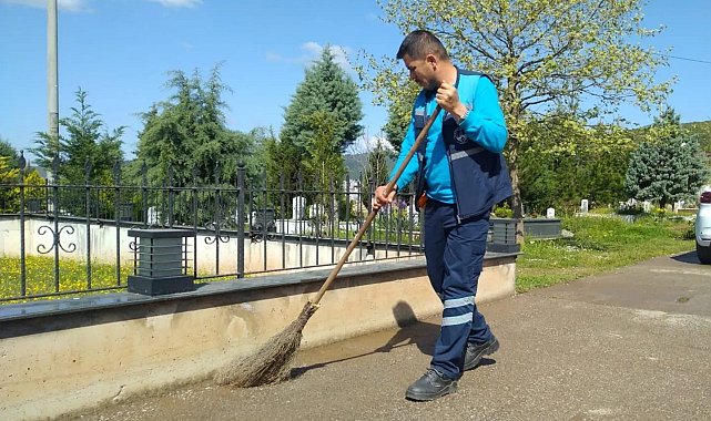 Derince'de bayram temizliği