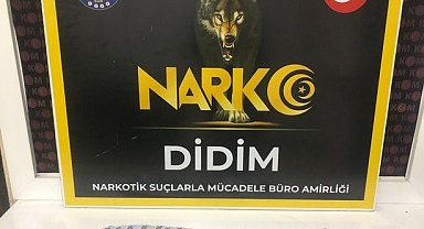 Didim'de uyuşturucu operasyonu