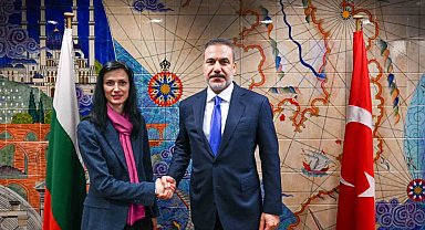 Dışişleri Bakanı Fidan, Bulgaristan Dışişleri Bakanı Gabriel ile bir araya geldi