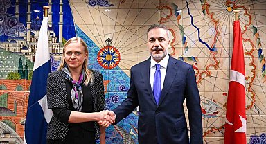 Dışişleri Bakanı Fidan, Finlandiya Dışişleri Bakanı Valtonen ile bir araya geldi