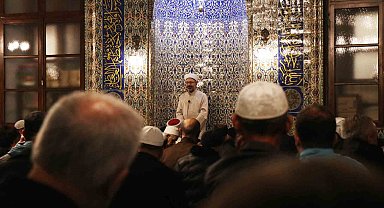 Diyanet İşleri Başkanı Erbaş, Ramazan ayının son teravih namazını kıldırdı