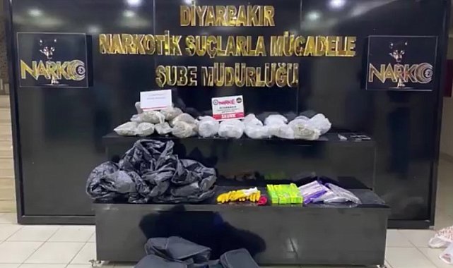 Diyarbakır'da uyuşturucu tacirlerine operasyon: 17 tutuklama