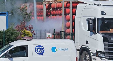 Doğal gaz dağıtım istasyonunda 13 günde ikinci kez faciadan dönüldü