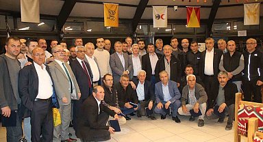 Domaniç'te İl Genel Meclis üyeleri ve muhtarlara plaket