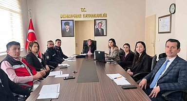 Dumlupınar'da bağımlılıkla mücadele toplantısı