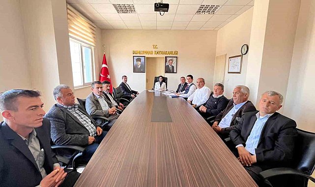 Dumlupınar'da Köylere Hizmet Götürme Birliği toplantısı