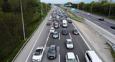 Düzce'den 9 günde 1 milyon 367 bin araç geçti