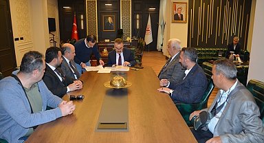 Edremit'te Jeotermal Kaynaklı OSB altyapı yapım işinde imzalar atıldı