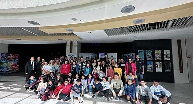 Ekip: Siberay Güneş Fırtınası sinema filmi öğrencilerle buluştu