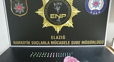 Elazığ'da uyuşturucu taciri tutuklandı
