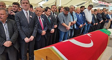 Emekli Öğretim Görevlisi Birben, son yolculuğuna uğurlandı