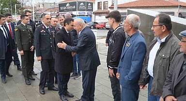 Ereğli'de protokol üyeleri bayramlaştı
