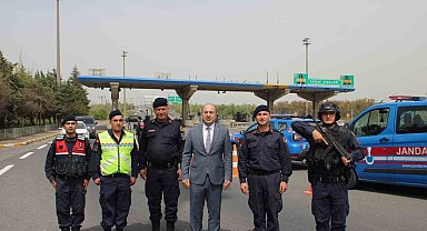 Ergene İlçe Jandarma Komutanlığı önleyici devriye faaliyeti gerçekleştiriyor