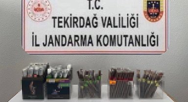 Ergene'de bandrolsüz puro ele geçirildi