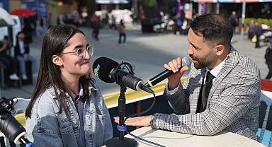 Esenler'de amatör radyocular mikrofon başına geçti