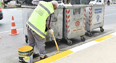 Esenyurt'ta refüj ve kavşaklar yenileniyor