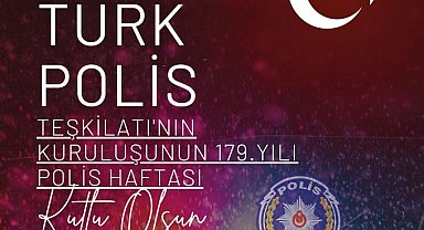 Eskişehir Valisi Hüseyin Aksoy Polis Haftasını kutladı