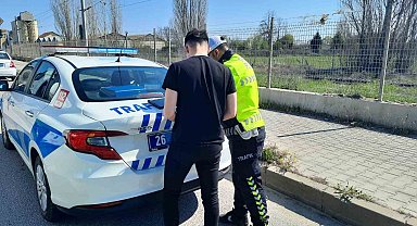 Eskişehir'de 419 araç sürücüsüne cezai işlem