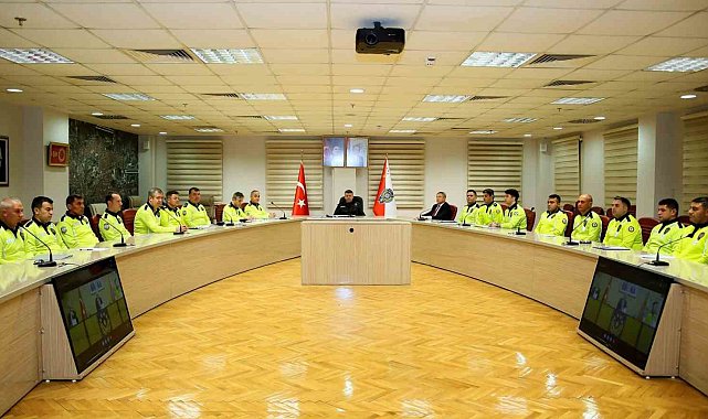 Eskişehir'de Ramazan Bayramı trafik tedbirleri düzenlenen toplattı ile alındı