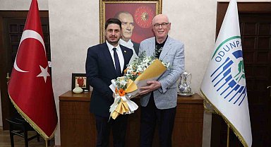 Eskişehirspor'dan Kazım Kurt'a hayırlı olsun ziyareti