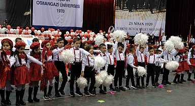 ESOGÜ'de düzenlenen törenle çocuk bayramı coşkuyla kutlandı