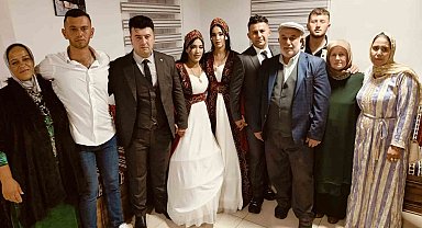 Fas'tan Yozgat'a gelin geldiler, aynı düğünle dünya evine girdiler