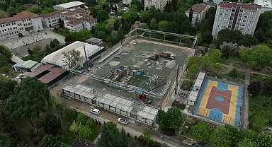 Ferruh Duygu Spor Sahasına sentetik çim