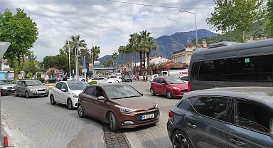 Fethiye'de bayram öncesi tatilci yoğunluğu başladı