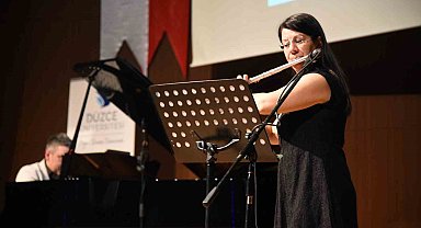 Flüt-Piyano resitali ile sanat dolu ilkbahar akşamı