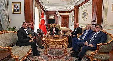 Gazeteciler Vakfı'ndan Vali Demirtaş'a ziyaret