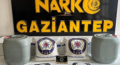 Gaziantep'te uyuşturucu operasyonu: 5 tutuklama