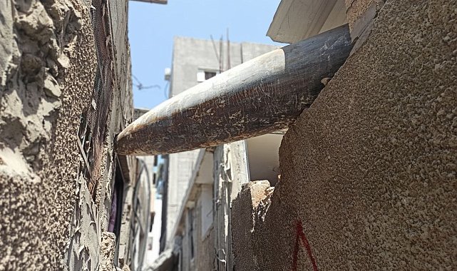 Gazze'de patlamayan İsrail füzesi endişe saçıyor