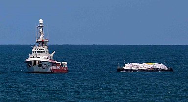Gazze'ye gönderilen 240 ton yardım İsrail saldırısı nedeniyle teslim edilmeden GKRY'ye geri dönüyor