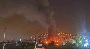 Gebze'de büyük yangın