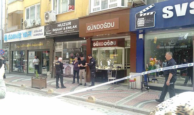Giresun'da kuyumcu soygunu