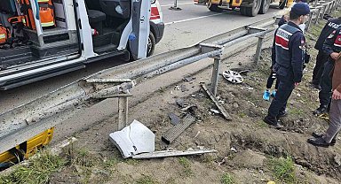 Giresun'da otomobil denize uçtu: 1 ölü