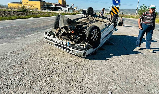 Gönen'de trafik kazası; 4 yaralı